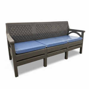 Diva 3-Seater Sofa Gris