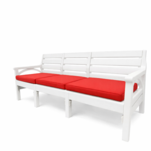 Riviera 3-Seater Sofa {White ابيض }