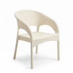 Lotus Plastic Silla Blanca