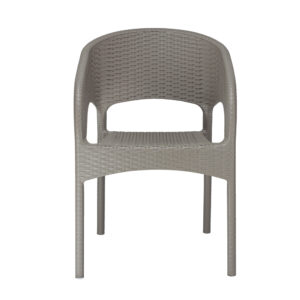 Lotus Plastic Chair{Gray باج }