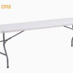 244 cm Rectangular Portable Folding Table