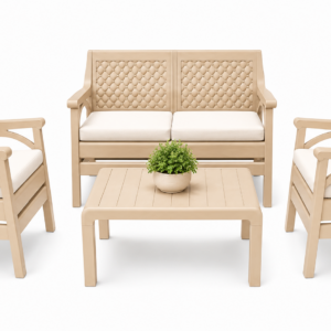 4 seater Diva beige
