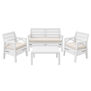4 seater Riviera blanco