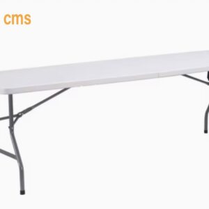 "244 cm Rectangular Portable Folding Table"