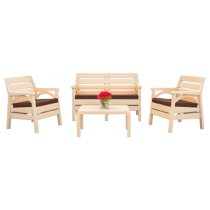 4 seater Riviera beige