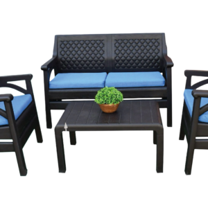 4 seater Diva gris Café