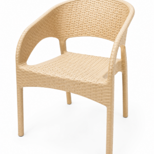 Lotus Plastic Chair from Samba beige